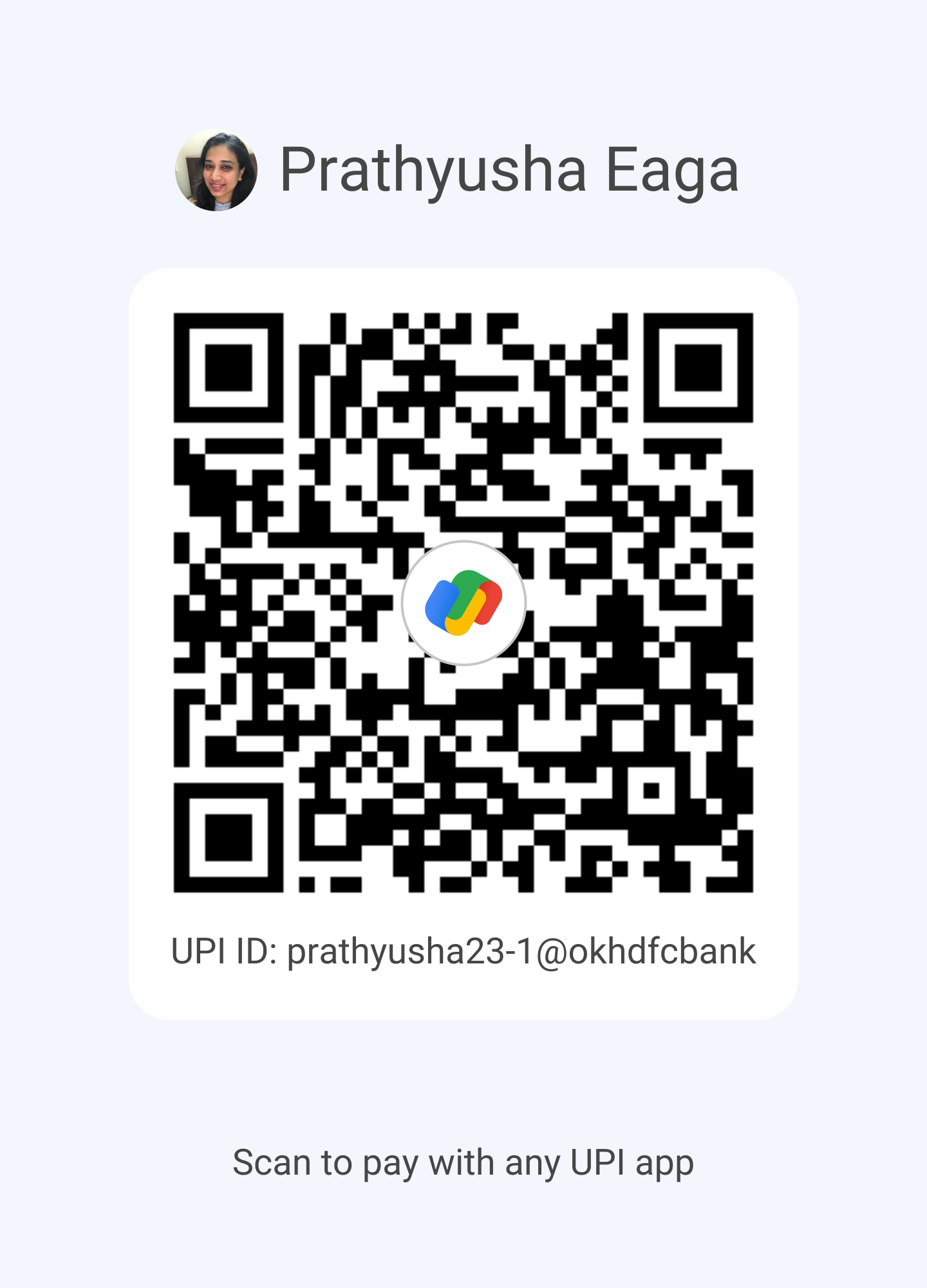 GPay QR Code